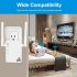 1080P Wireless Security Indoor Camera with Motion Detection Tf Card Storage for iOS Android Phone EU Plug