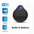 1080p Hd Camera Mobile Phone Remote Monitoring Wireless Wifi Night Vision Camcorder Video Surveillance Smart Life Home H3b black