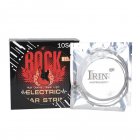 10pcs/set Stainless Steel Irin E680 Electric Guitar Strings Durable Powerful Guitar Strings Silver