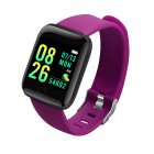116plus Smart Watch USB Charging D13 Sport Smartwatch Trackers Blood Pressure Heart Rate Monitor
