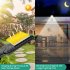 117cob Outdoor Solar  Wall  Lamp Ip65 Waterproof 3 Modes Remote Control Motion Sensor Street Light For Gardens Courtyards Driveways 616 3 solar light  with remo