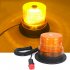 12 24V 12LEDs Magnetic Mounted Warning Strobe Emergency Light yellow light