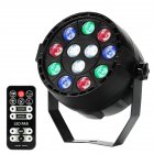 12 <span style='color:#F7840C'>LED</span> Multi Lighting Modes Remote Control