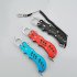 12CM Metal Fish Lip Grip Fishing Gripper Steel Spinning Plier Clip Catcher Holder 304 stainless steel fish control Red   wire missed rope   black hard box