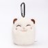 12cm Grouchy Kitten Cat Plush Clip Keychain Mini Charm Bag Pendants Angry Cat Soft Stuffed Animal Toys Plushie Throw