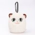 12cm Grouchy Kitten Cat Plush Clip Keychain Mini Charm Bag Pendants Angry Cat Soft Stuffed Animal Toys Plushie Throw