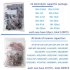 1390pcs Electronic Components LED Diode Transistor Capacitor Resistance Kit 1390pcs  set of electronic components