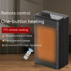 1500w Space Electric Heater with RC 3 Modes Tip-over Protective