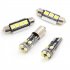15pcs White Car Dome Map Reading LED Interior Error Free Light for 2002 2003 2004 2005  B6 and B7  Canbus