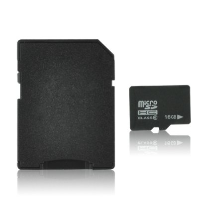 16GB MicroSD Card Slot Adapter