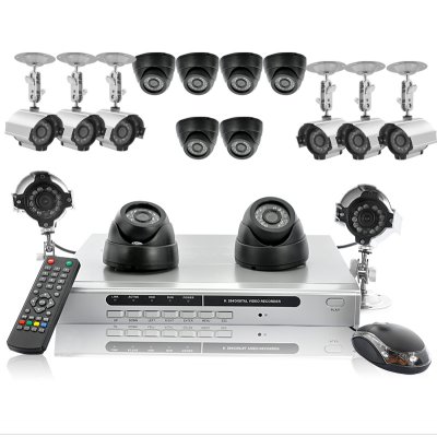 16 Camera + DVR Set with 1TB HDD - Hexa Set