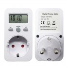 16a 3680w Digital Power Meter Energy Meter Lcd Watt Meters Detector For Indoor Use (eu Plug) EU plug