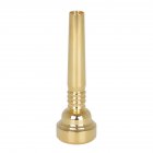 17C Musical Trumpet Mouthpiece Accessories Tone <span style='color:#F7840C'>Brass</span> <span style='color:#F7840C'>Instrument</span> Professional Mini Portable Bugle Mouth Golden