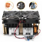 1800W/2500W ZVS Induction Heater Induction Heating Machine PCB Board Module Flyback Driver Heater Cooling Fan Interface+ Coil 1800W