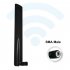 18dbi 2 4G 4GHz Dual Band Wireless Antenna Sma Male Signal Receiver Amplifier Antenne Connector Booster For Router black