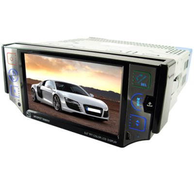 Car GPS DVD Player w/5 Inch Detachable Screen