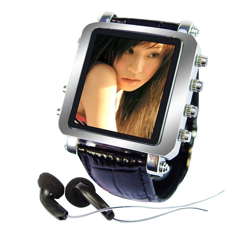Watch MP4 Player 1GB - 1.5inch OLED Screen