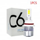 1PC Universal High Power Auto Bulbs C6 Car <span style='color:#F7840C'>LED</span> Headlights - 6000K - White Light 6000K-white_H11/H8/H9