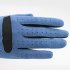 1Pair Women Golf Gloves Anti slip Super fine cloth breathable Artificial suede For Left and Right Hand Navy blue 17