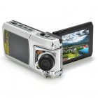 2 4 Inch LCD Car DVR records at 1080p at 25FPS with a 1 4 Inch CMOS Sensor as well as having 4x Digital Zoom