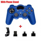 2.4G Gamepad Joystick Wireless Controller for PS3 Android Smart Phone TV Box Laptop Tablet PC blue