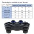 2 4G Gamepad Joystick Wireless Controller for PS3 Android Smart Phone TV Box Laptop Tablet PC black