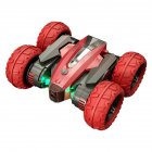 2.4G RC Stunt Car 4WD Double Sided Tumble RC Drift Car With Light Spray Remote Control Vehicle For Kids Xmas Birthday Gifts