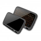 2.4Ghz <span style='color:#F7840C'>Mini</span> Wireless <span style='color:#F7840C'>Keyboard</span> Backlit Full Screen Mouse Touchpad Combo for PC,Android Tv Box,PS3 black