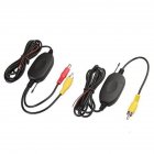 2.4Ghz Wireless RCA Video Transmitter Receiver Kit for Car DVD Monitor GPS Rear View CCD Cam Reverse <span style='color:#F7840C'>Backup</span> <span style='color:#F7840C'>Camera</span> Cam 2.4G