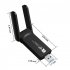 2 4g 5g 1200mbps Wifi Booster Usb Wireless Network Card Dongle Antenna Signal Amplification 1200m Dual Band Routing Relay Wifi Adapter black