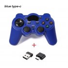 <span style='color:#F7840C'>2.4g</span> Android Gamepad Wireless Gamepad Joystick <span style='color:#F7840C'>Game</span> Controller Joypad Blue type-C interface