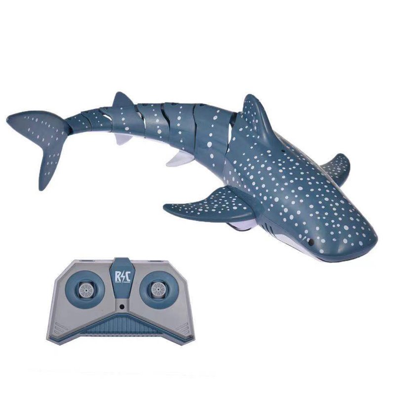 2.4g Children Simulation Shark RC Fish Electric Prank Toy Whale Shark