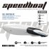 2 4g Remote  Control  Boat Competitive Speedboat High speed Electric Remote Control Double sided Ship Summer Water Children Toy White T17B 1