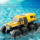2.4g Remote Control Car 8wd Off-Road Amphibious Stunt Racing Truck Crawler