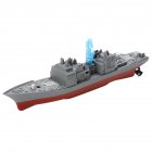 2.4g Remote Control Ship Simulation High-speed Warship Electric Mini Battleship Water Toy For Kids Gifts 803A