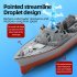 2 4g Remote Control Ship Simulation High speed Warship Electric Mini Battleship Water Toy For Kids Gifts 803C