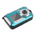 2 7 Inch Action Camera 1080 60fps 24mp Waterproof Shockproof Recording Sport Digital Cameras blue