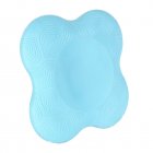 2 Packs Yoga Knee Pad Cushion Extra Thick PU Pilates Kneeling Pad For Kneeling Pad Elbows Wrist Hands Head Cyan blue  pair 