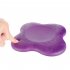 2 Packs Yoga Knee Pad Cushion Extra Thick PU Pilates Kneeling Pad For Kneeling Pad Elbows Wrist Hands Head Purple  pair 
