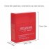 2 Pcs 300 Sheets box Dental  Articulating  Paper Strips Soft Non stick Dental Materials Paper Oral Consumables Dentist Tools Red
