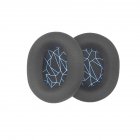 2 Pcs Replacement Earphone Sleeve Sponge Earmuffs Ear Pads Pillow Cushion Cover Compatible For Steelseries Arctis 1 3 5 7 9 Gaming Headset blue silk screen
