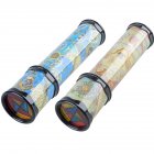 2 Pcs/set Rotating  Kaleidoscope Magical Ever-changing Interior Viewing Tube Educational Toy as show
