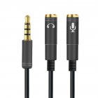 <span style='color:#F7840C'>2</span> in 1 3.5mm <span style='color:#F7840C'>Headphone</span> Audio Y Splitter