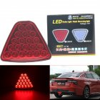 20 LED <span style='color:#F7840C'>Car</span> <span style='color:#F7840C'>Motorcycle</span> Trailer Tail Reverse Brake Light Work Lamp Stoplight Bulb Red shell_Driving pilot flash/brake flash