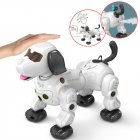 2020 777-602S New Remote Control Smart Robot Dog 2.4G Wireless Kids Toy Intelligent Talking Robot Dog Electronic Pet kid Gift White