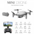 2020 LS MIN New Mini Drone 4K 1080P HD Camera WiFi Fpv Air Pressure Altitude Hold Black And Gray Foldable Quadcopter RC Drone Toy Black color box 1080P pixels 