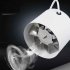 220V Duct Booster Vent Fan Metal Inline Ducting Fan Exhaust Ventilation Duct Fan Accessories 100mm