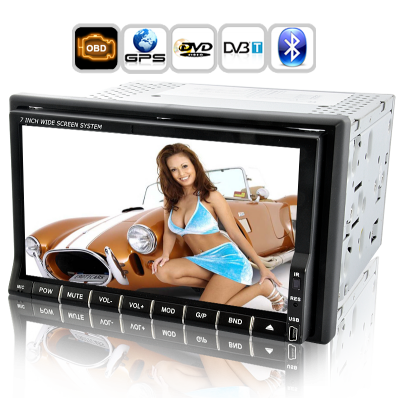 GPS DVB-T Car DVD w/ ODBII - Road Carnival