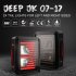 2PCS For JEEP Wrangler JK 07 17 Car LED Reverse Brake Taillights Assembly US Plug As shown