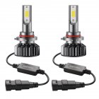2PCS Mini Car LED Headlight Bulb H1 H7 H8/H9/H11 9005/HB3 9006/HB4 H4/HB2/9003 Hi/Lo 72W 10000LM 6000K Car Headlamp 9005/HB3